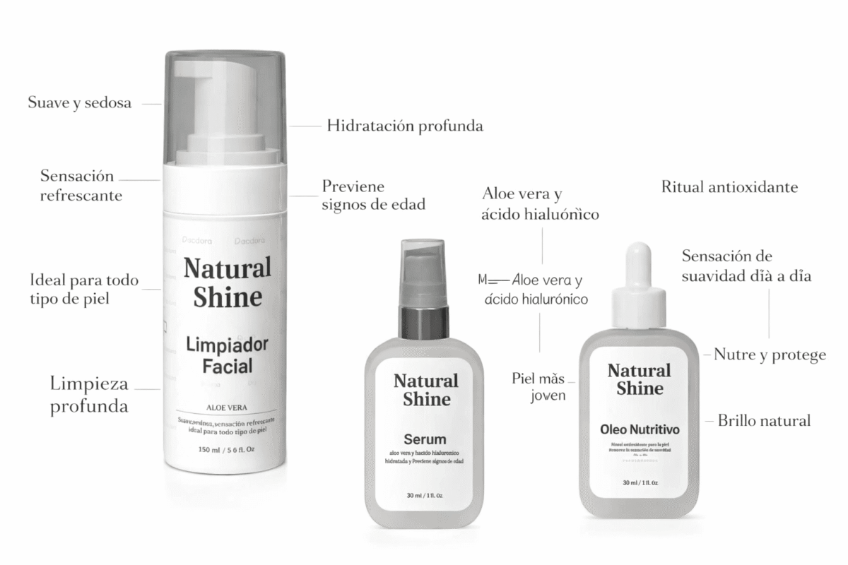 Kit X3 Natural Shine - Imagen 2